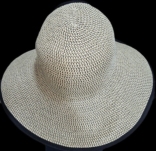 Sombrero Jenny Natural/Negro