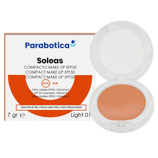 Parabotica Soleas Maquillaje Compacto SPF 50