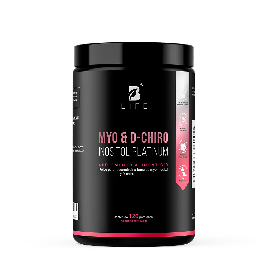 B Life MYO y D-Chiro Inositol Platinum Polvo